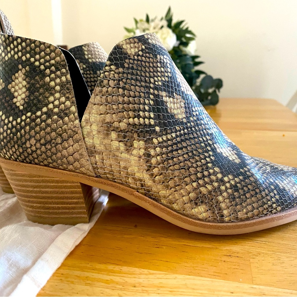 Leopard Print Booties